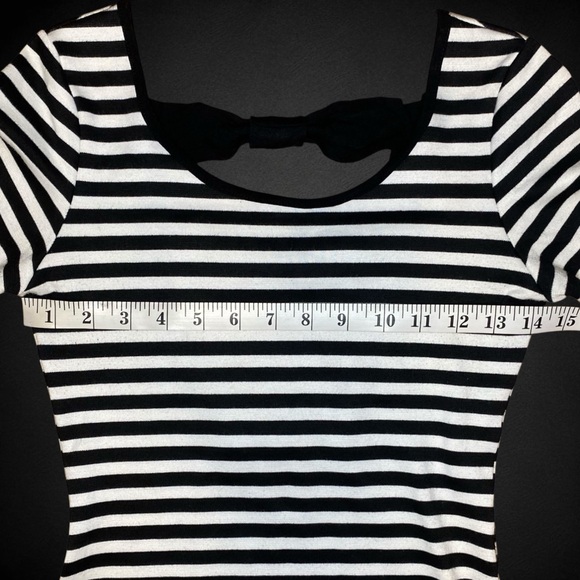 Sirens Striped Long Sleeve Bodycon Mini Dress - Picture 6 of 8